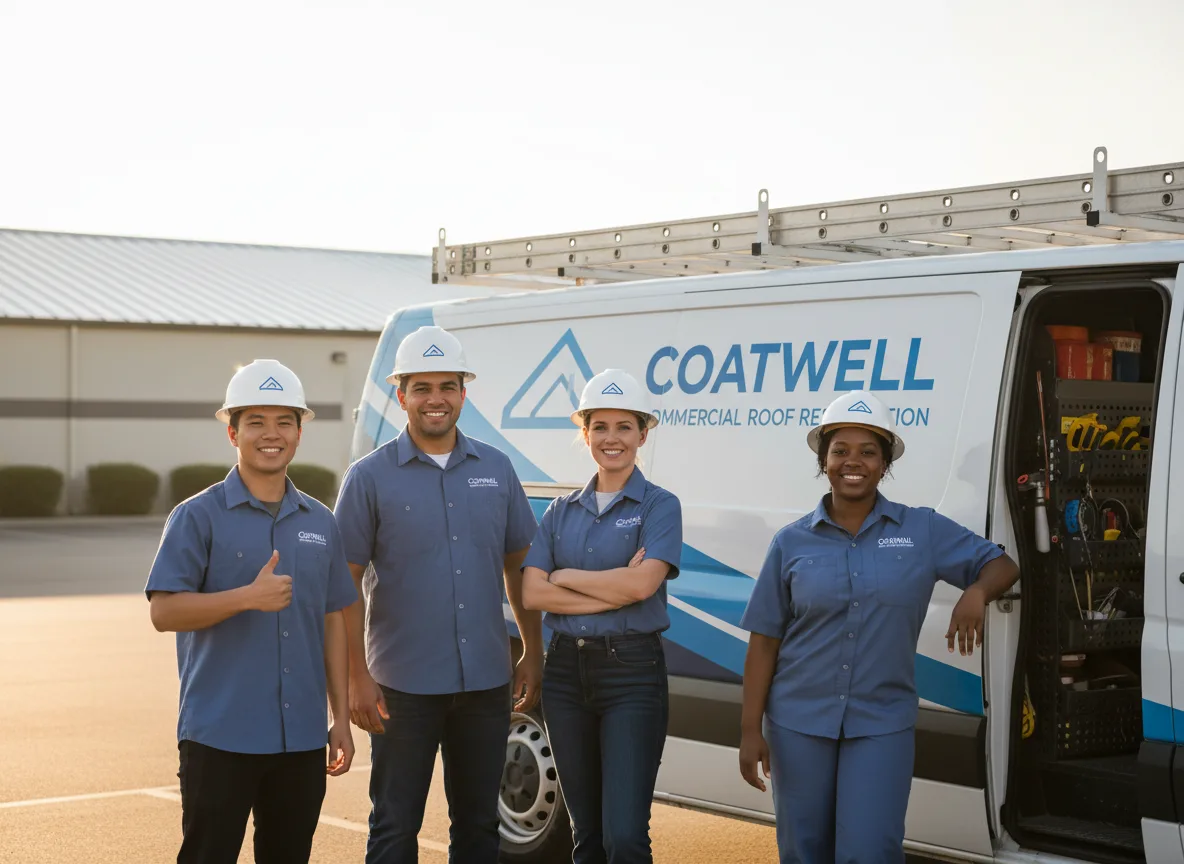 Commercial roof coating company in Clarksville, NY
